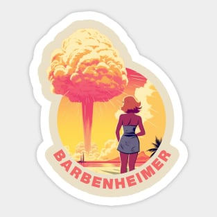 Barbie x Oppenheimer 2023 | BARBENHEIMER Sticker